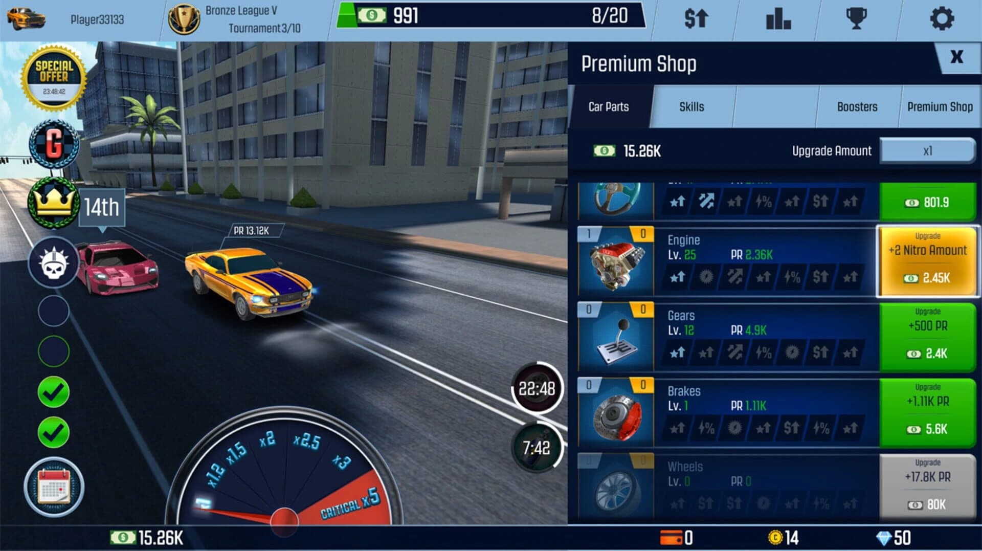 Idle Racing GO: Car Clicker Tycoon screenshot 2