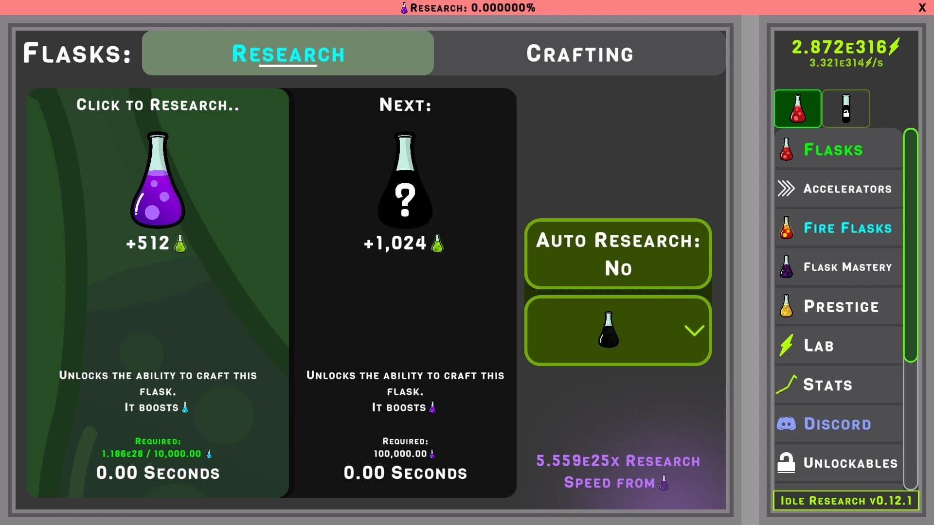 Idle Research screenshot 1