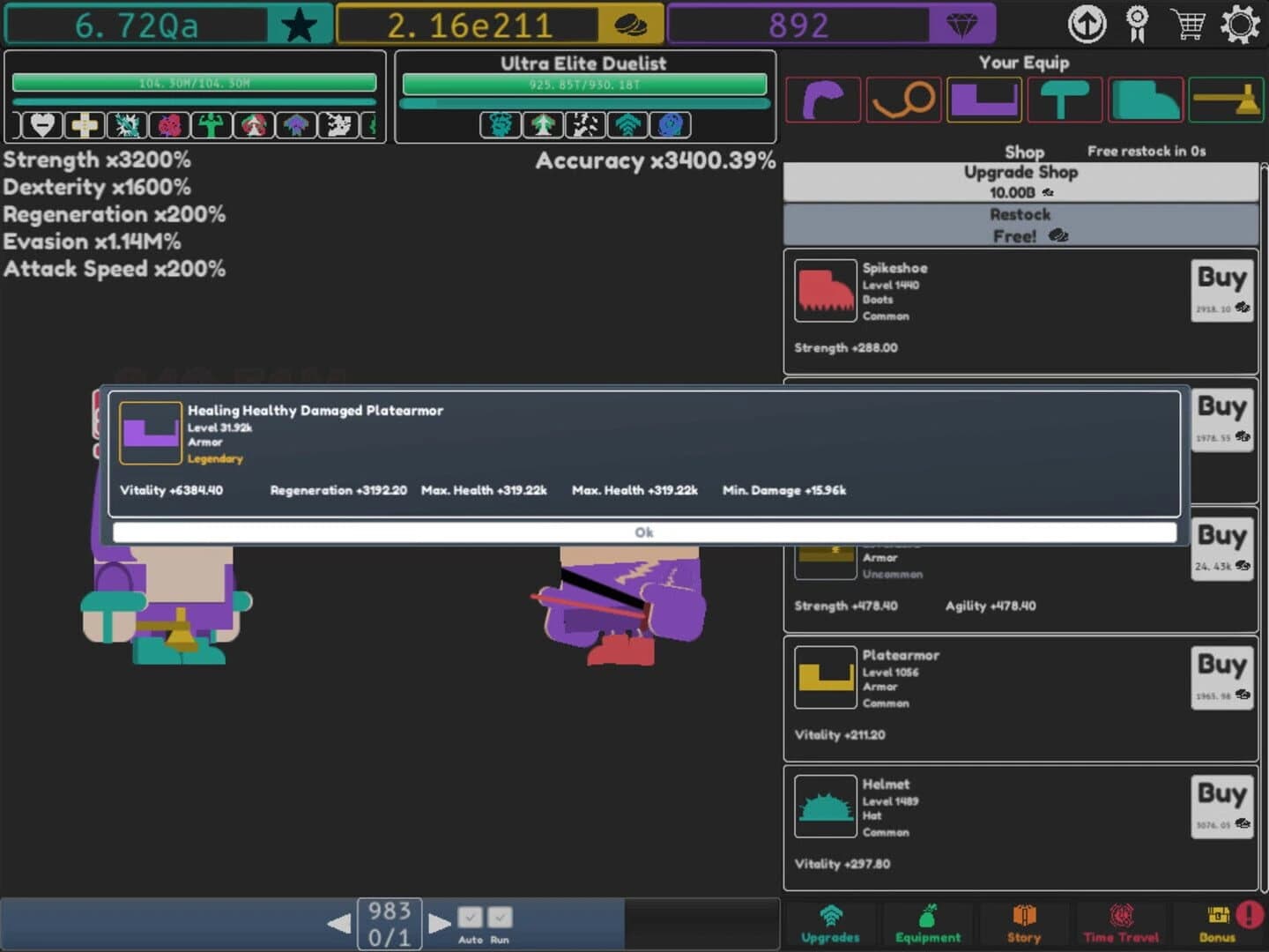 Idle Superpowers screenshot 3