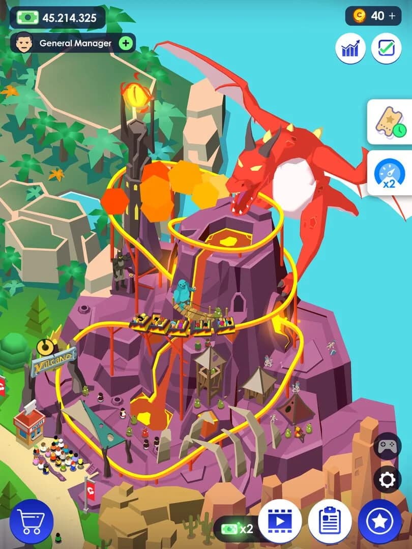 Idle Theme Park Tycoon screenshot 3