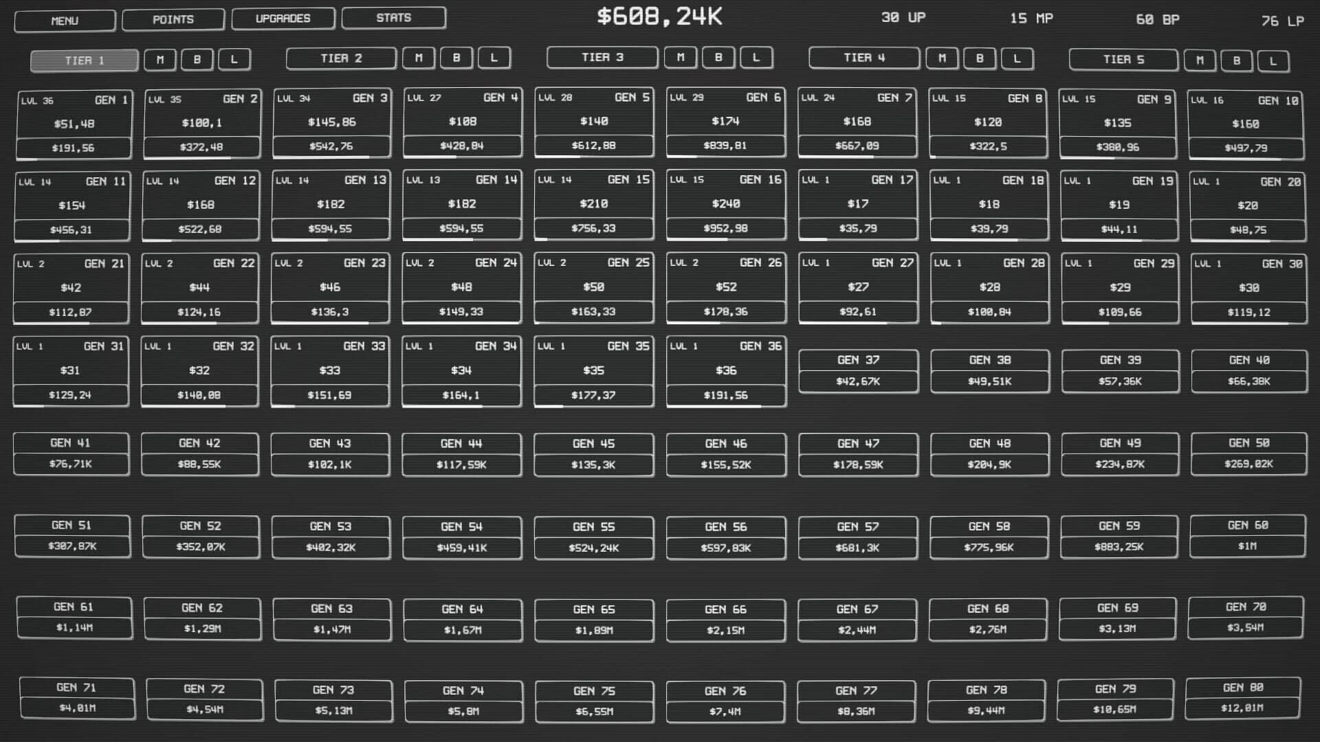 Idle Tiers screenshot 5