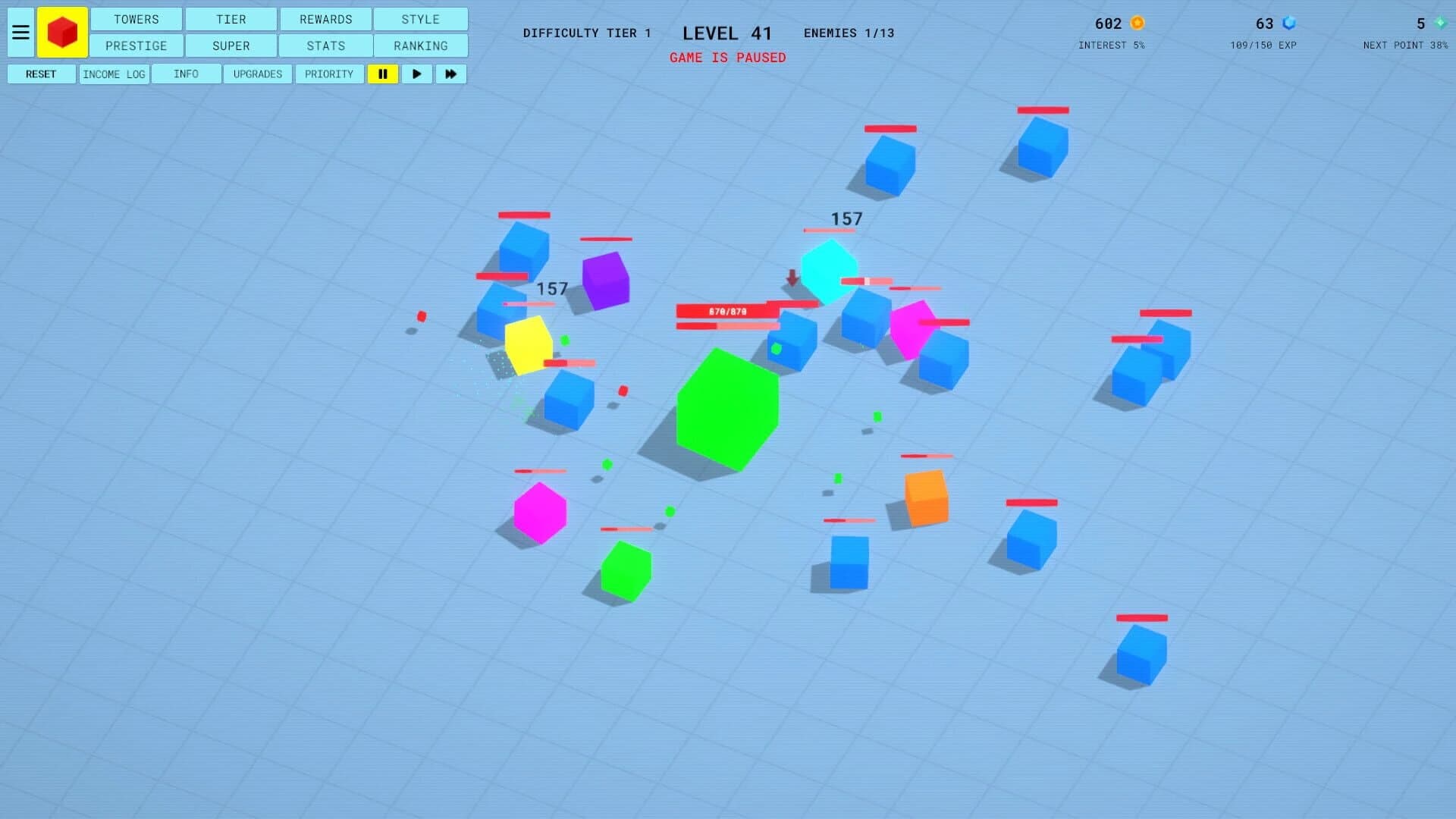 Idle Towers screenshot 1