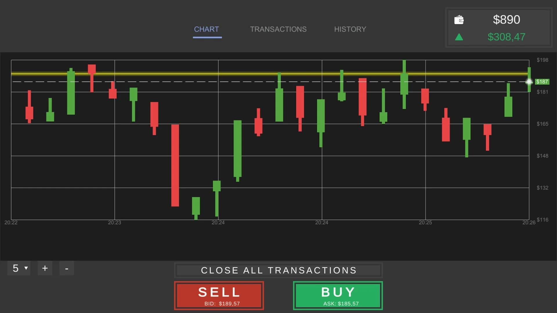 Idle Trader Simulator screenshot 1