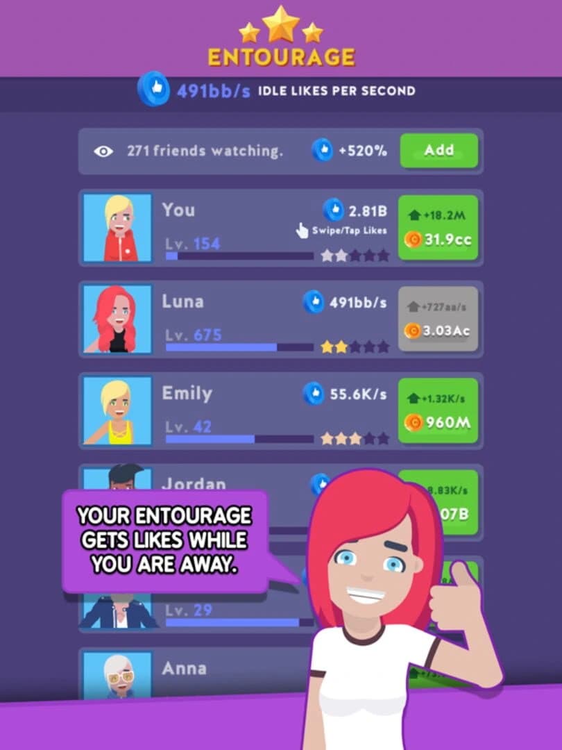 Idle Tuber Empire screenshot 2