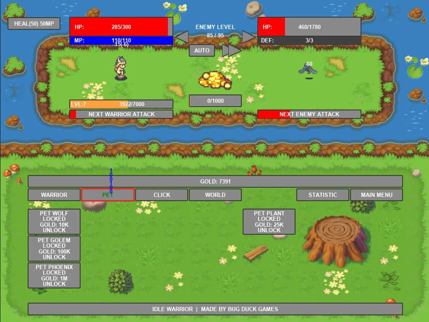 Idle Warrior screenshot 4