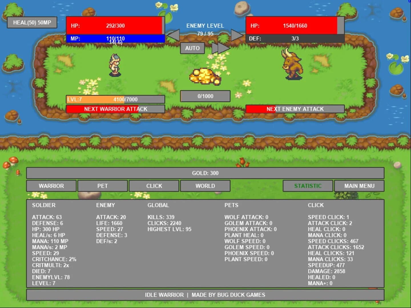 Idle Warrior screenshot 5