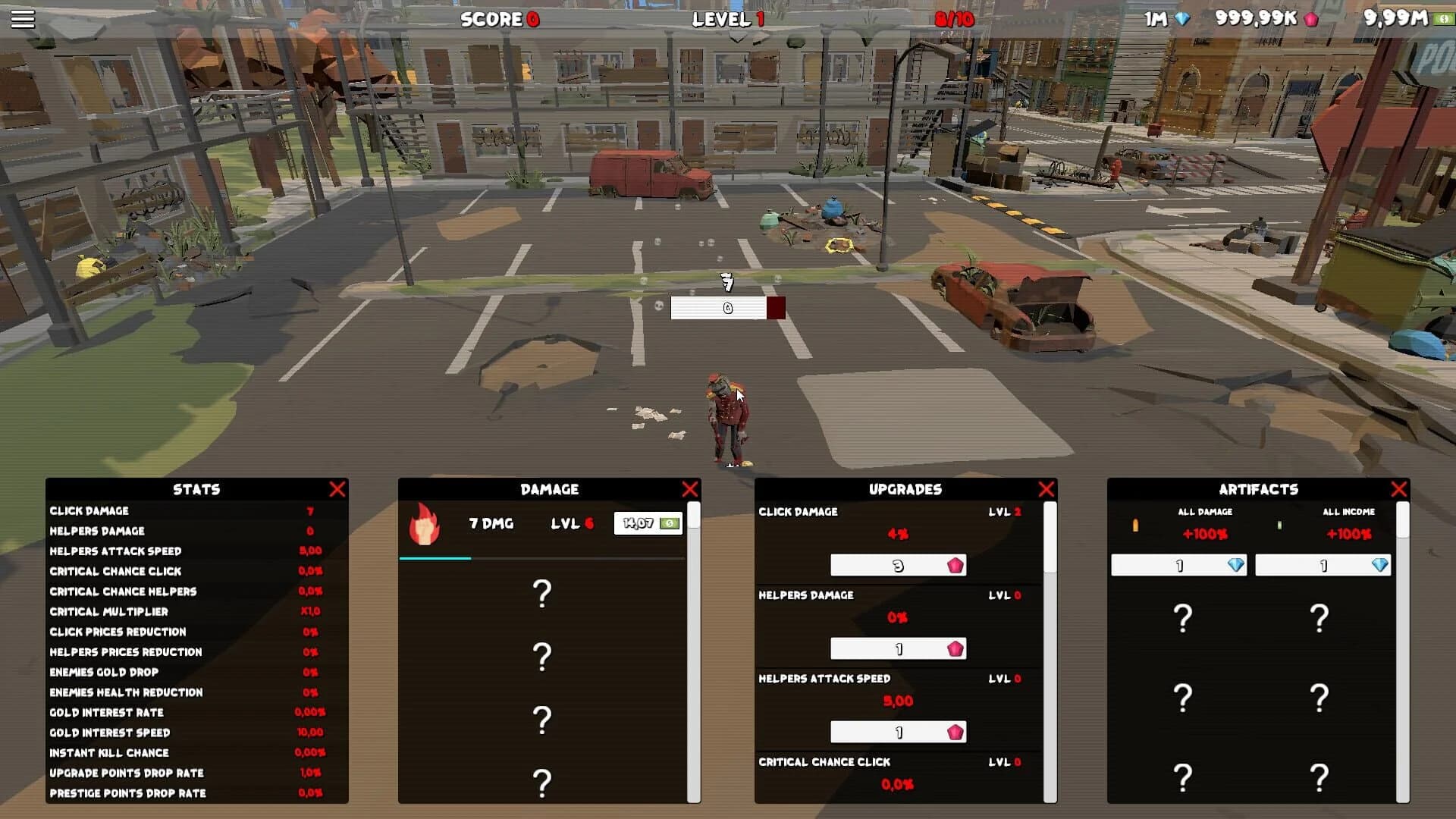 Idle Zombies Clicker screenshot 1