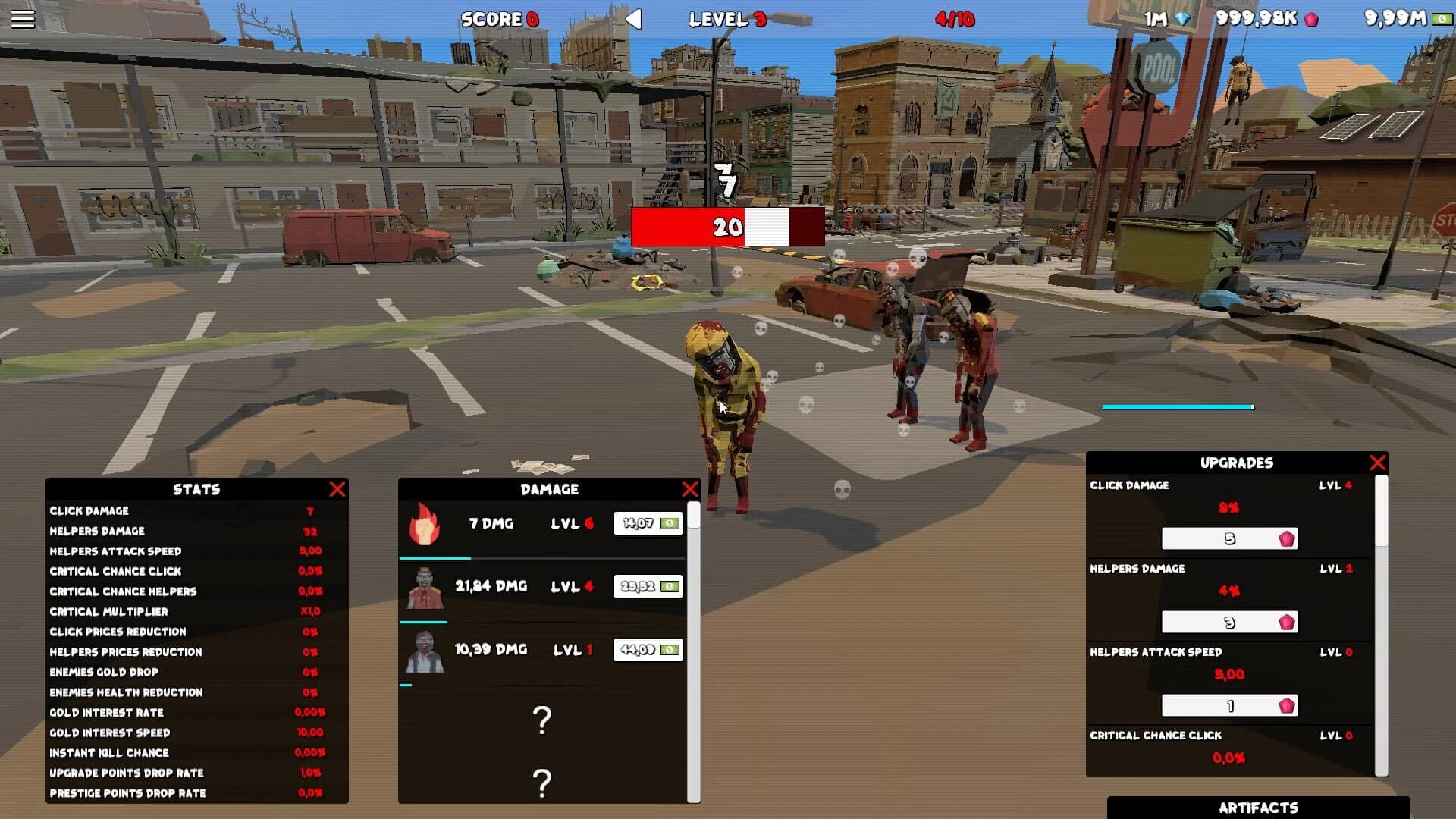 Idle Zombies Clicker screenshot 3