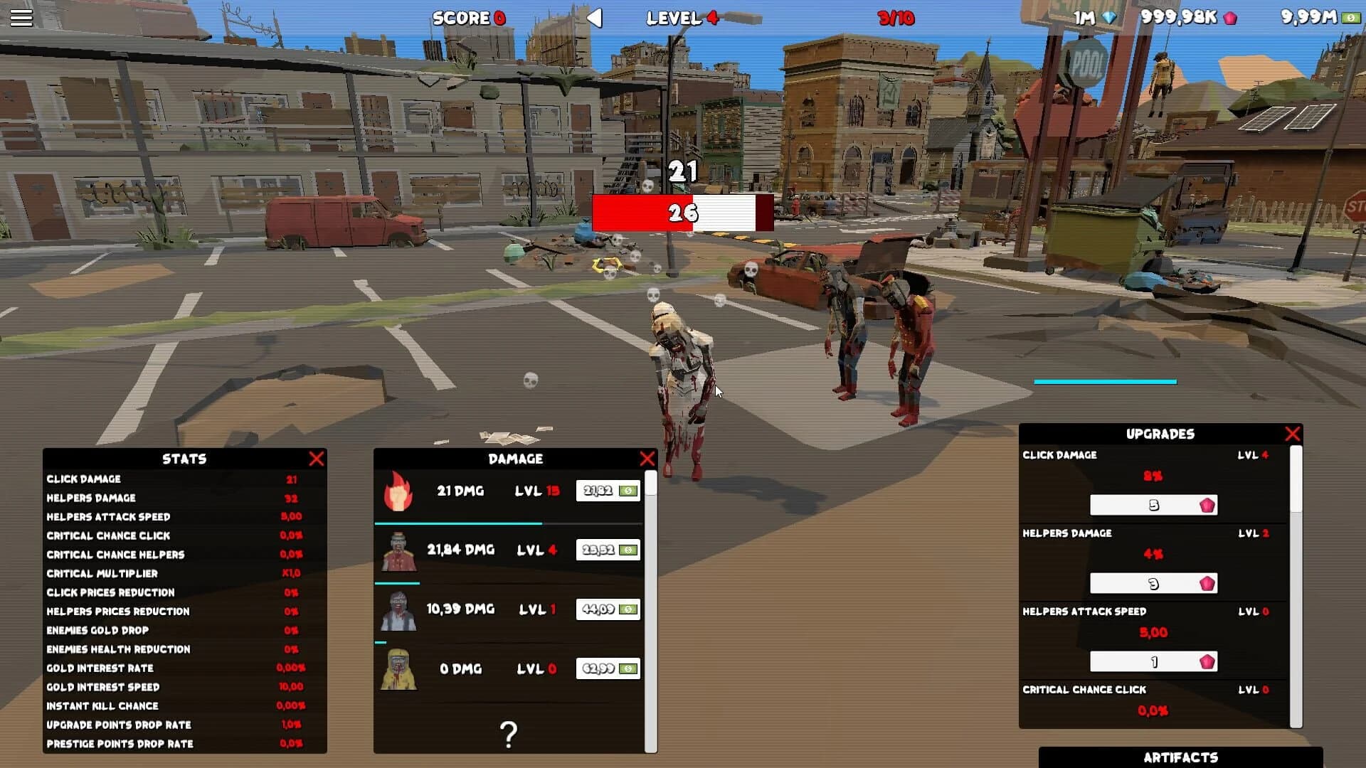 Idle Zombies Clicker screenshot 4