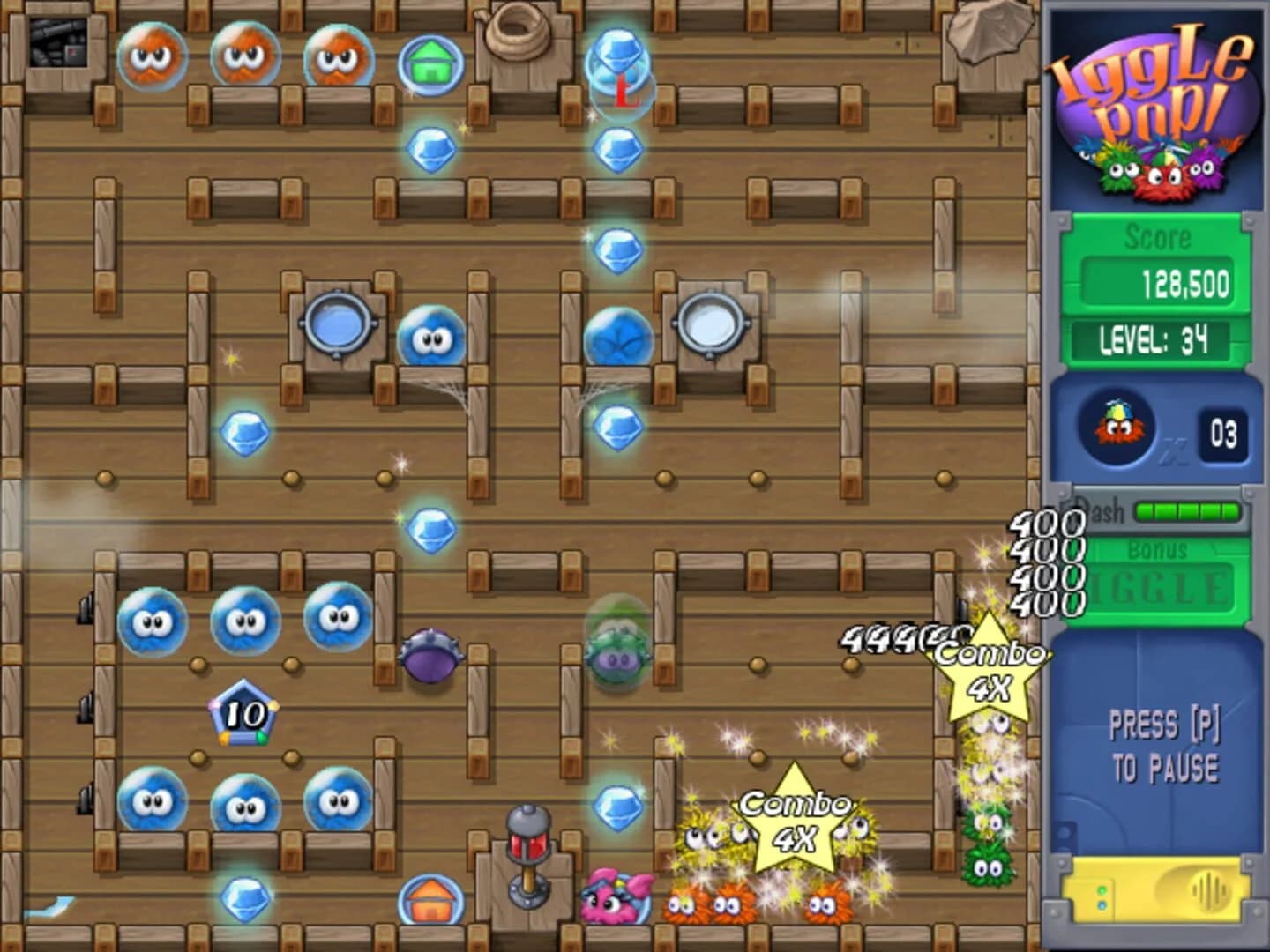 Iggle Pop! Deluxe screenshot 1