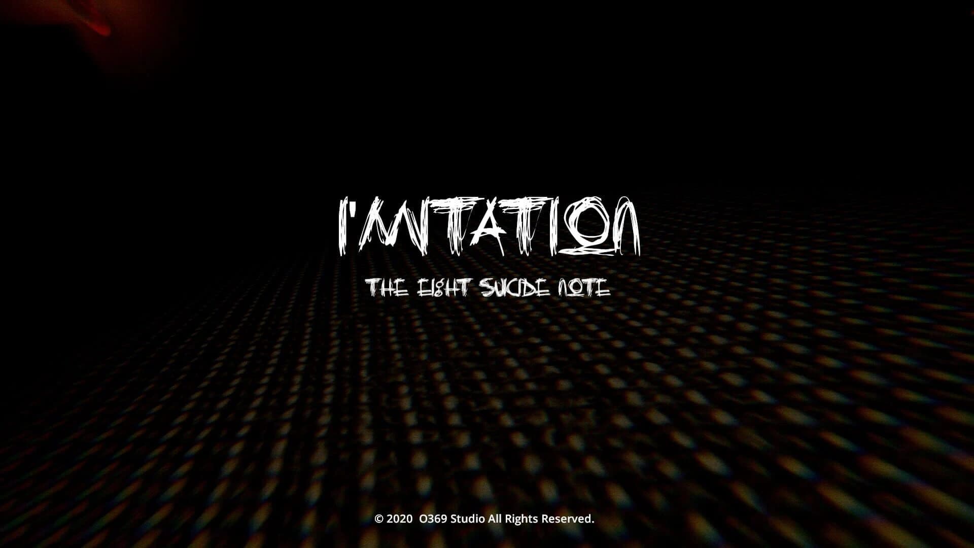 I'mitation: The Eight Suicide Note screenshot 1