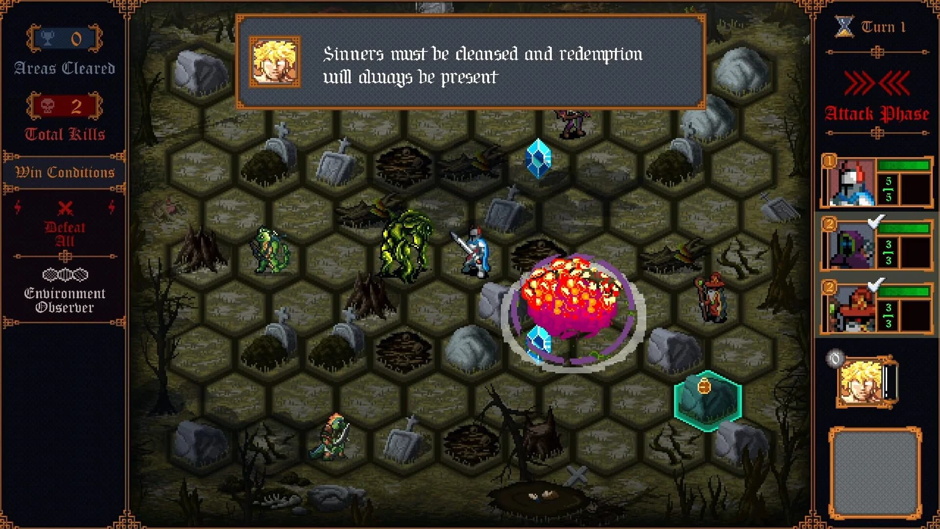 Immortal Tactics: War of the Eternals screenshot 1