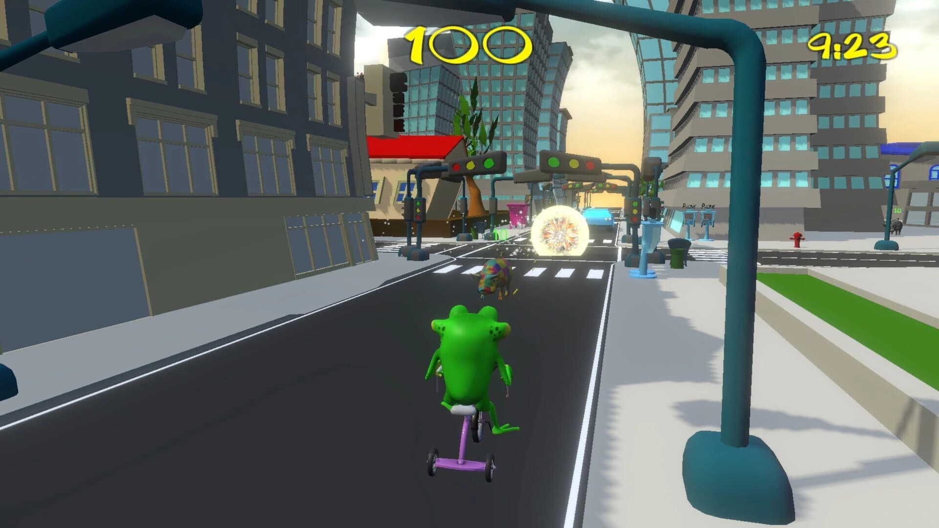Impossible Fighter Frog screenshot 1