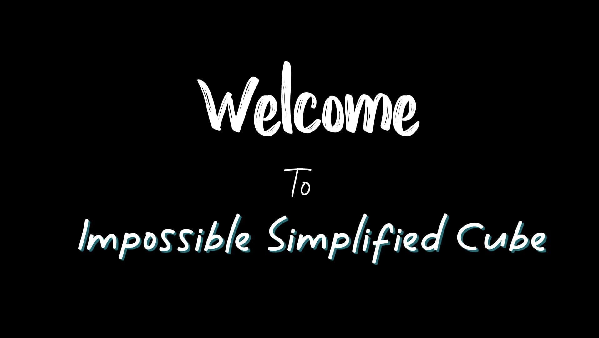 Impossible Simplified Cube screenshot 5