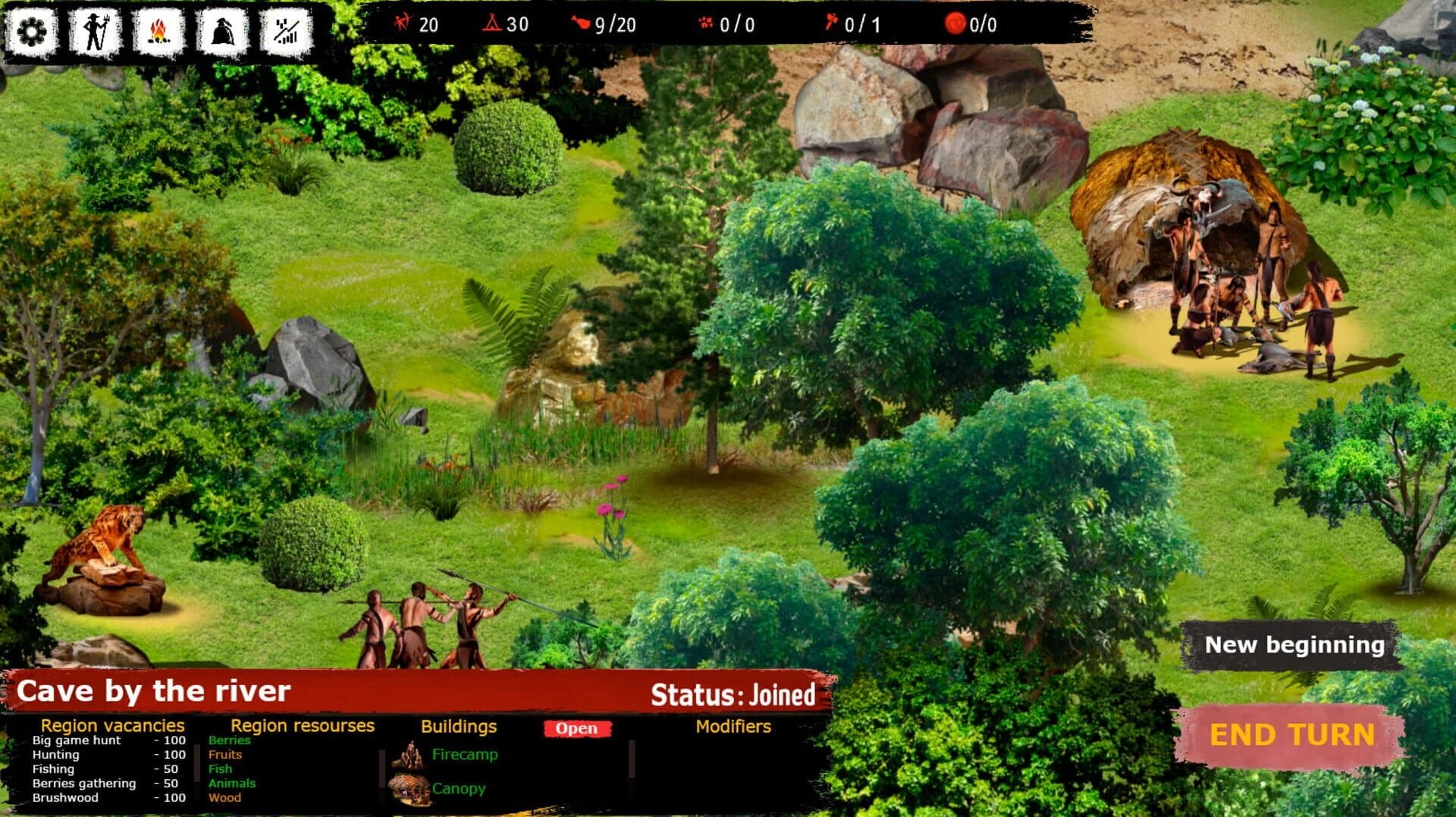 In the beginning screenshot 1