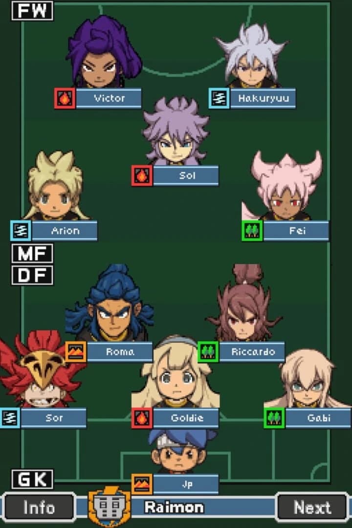 Inazuma Eleven Souls 2 screenshot 2