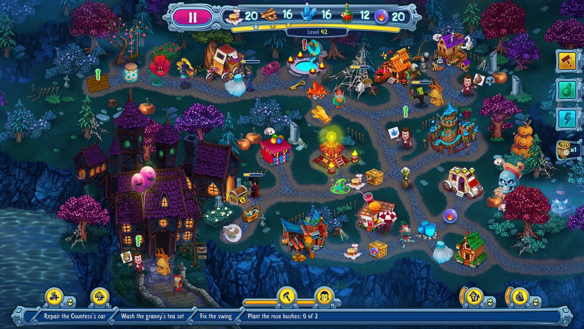 Incredible Dracula: Academy of Shadows screenshot 3