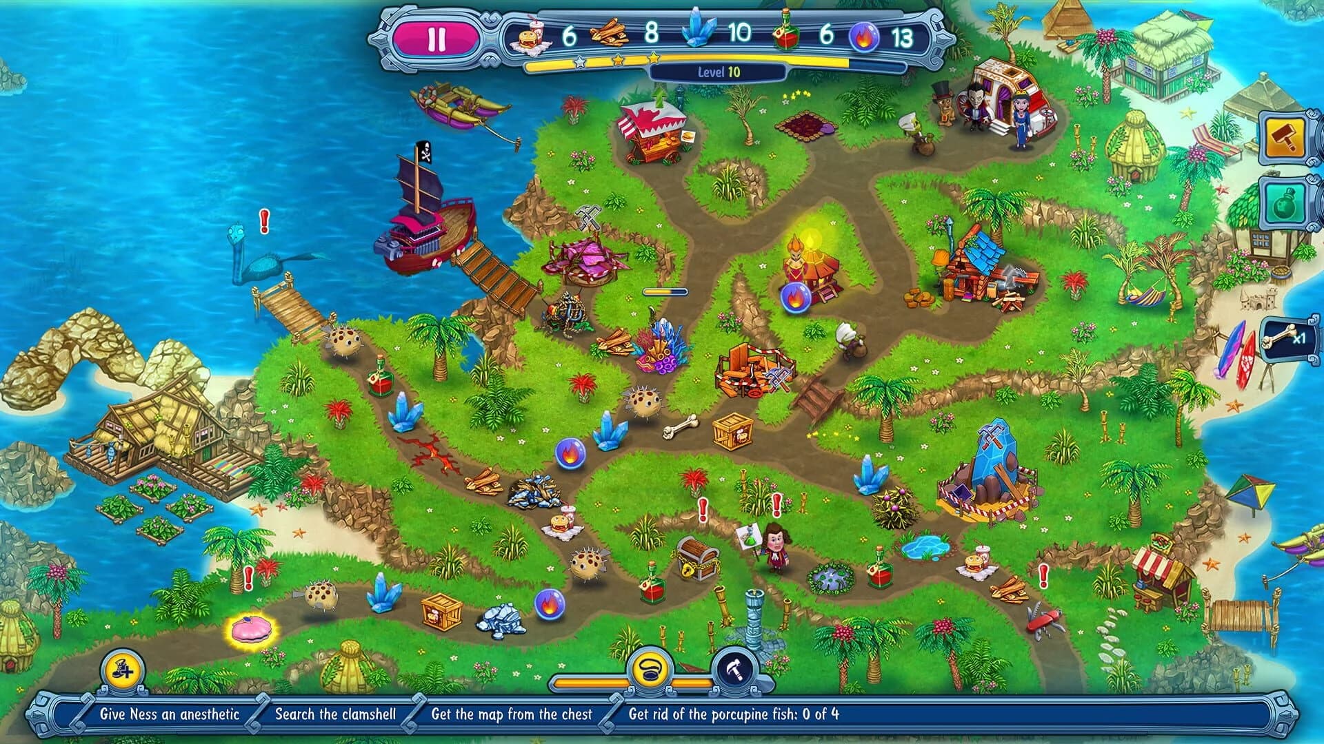 Incredible Dracula: Ocean's Call screenshot 2