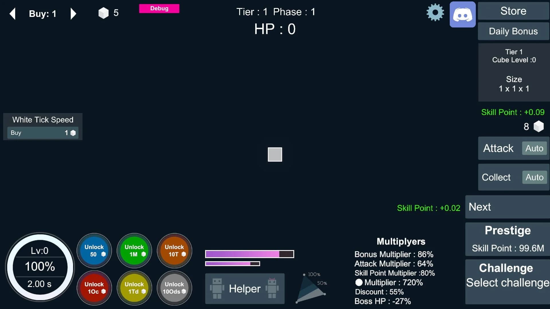 Incremental Cubes screenshot 1