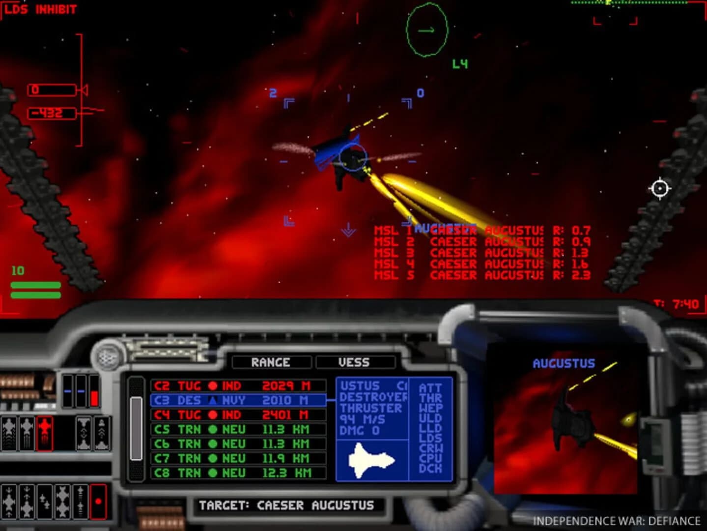 Independence War: Deluxe Edition screenshot 2