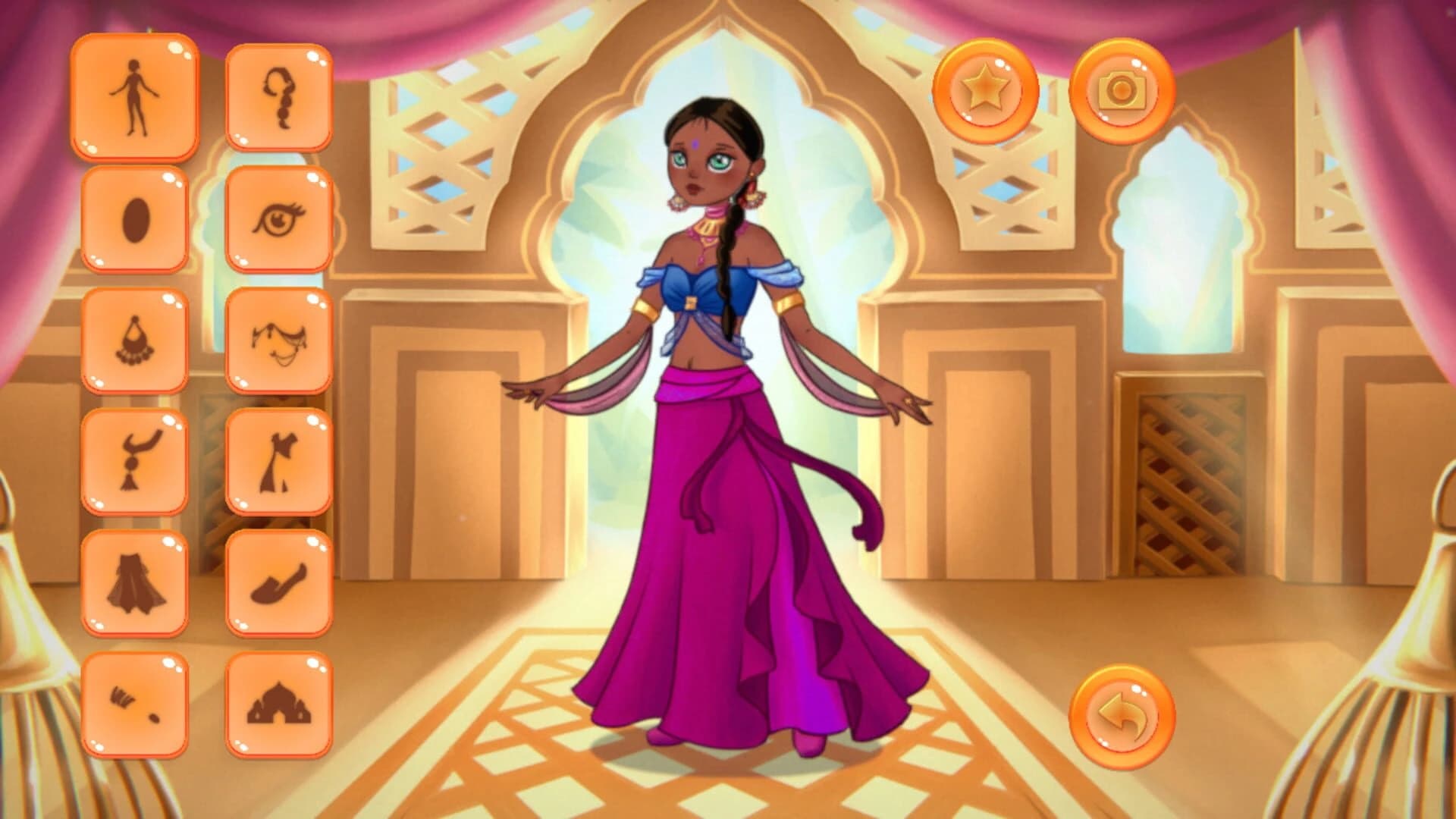 Indian Princess: Dress Up! screenshot 1