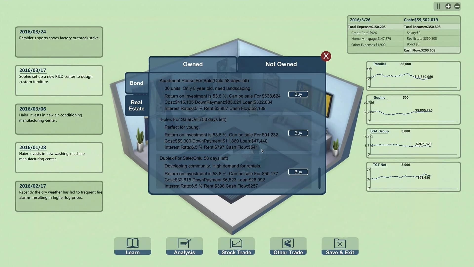 Individual Investor Tycoon screenshot 4