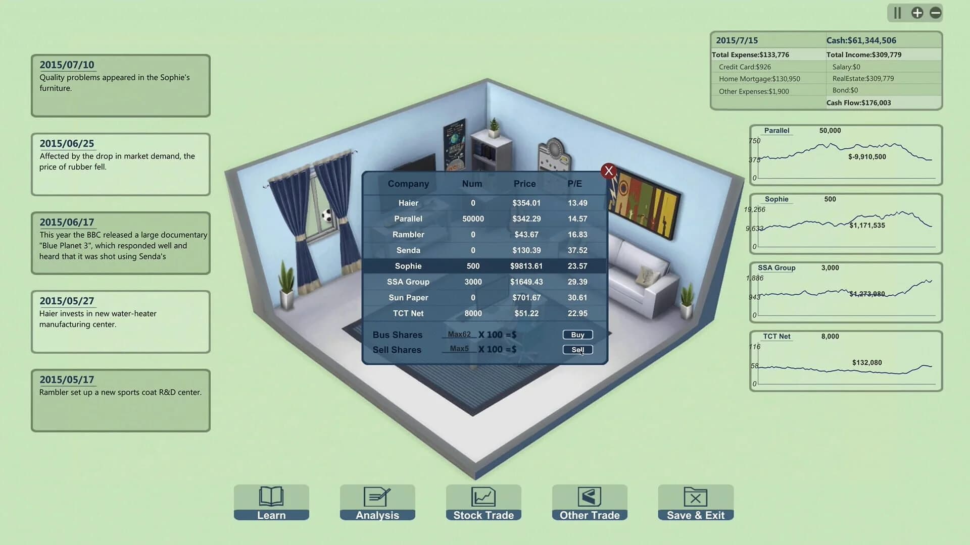 Individual Investor Tycoon screenshot 2