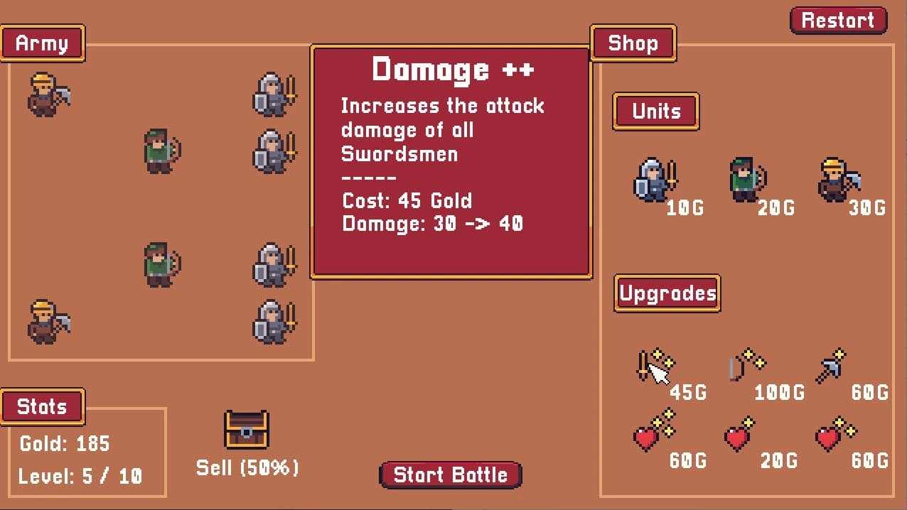 Infernal Battles screenshot 2