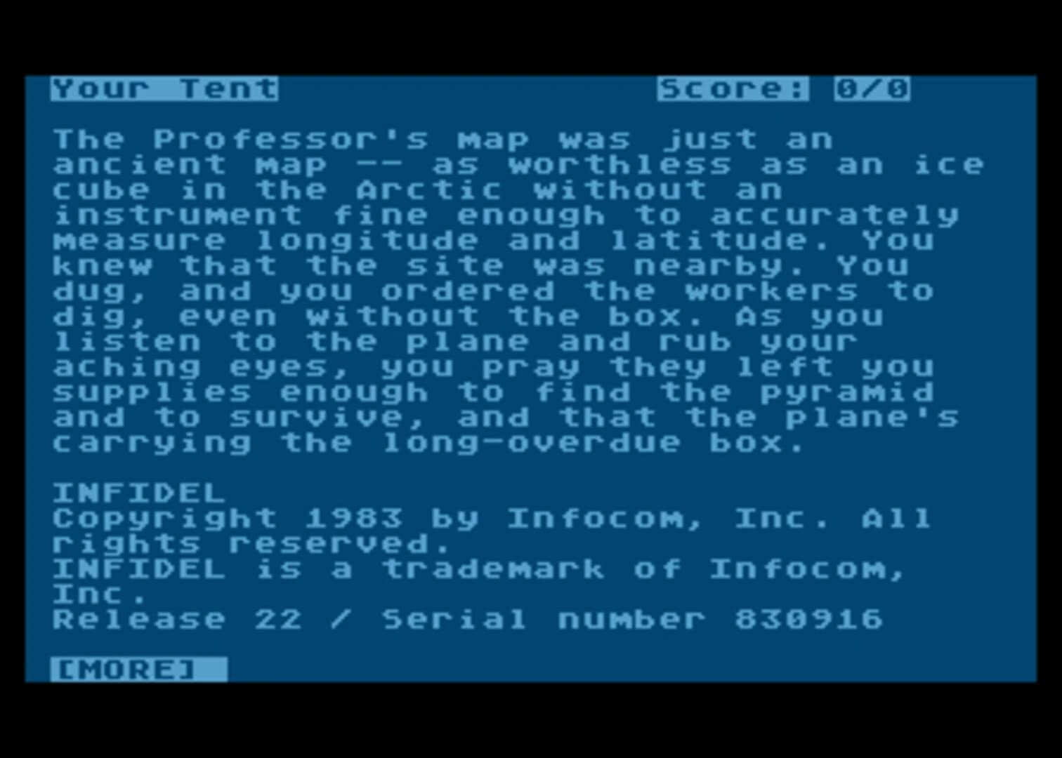 Infidel screenshot 1
