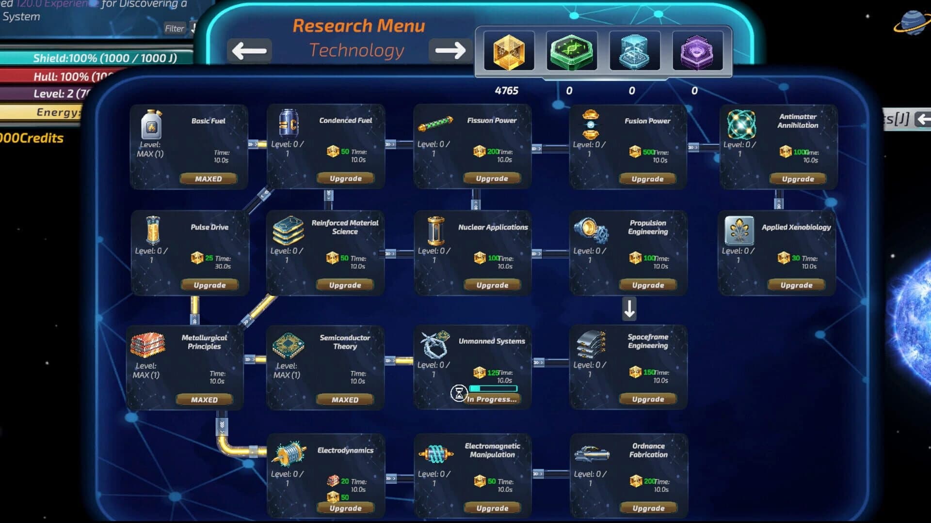 Infini Orbis screenshot 4
