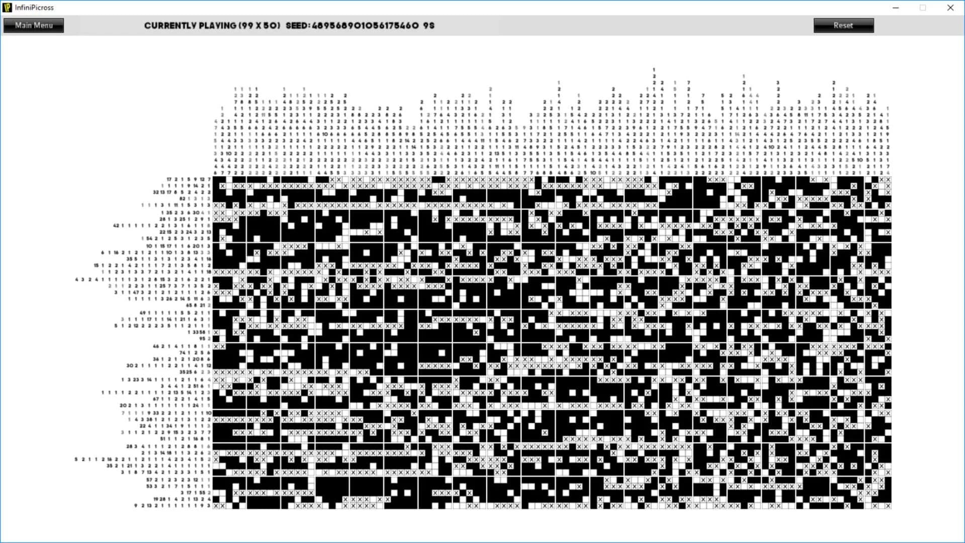 InfiniPicross screenshot 2