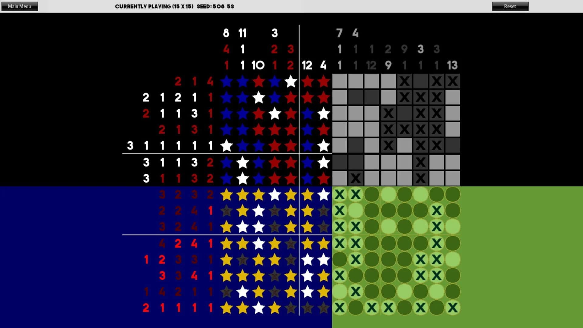 InfiniPicross screenshot 1