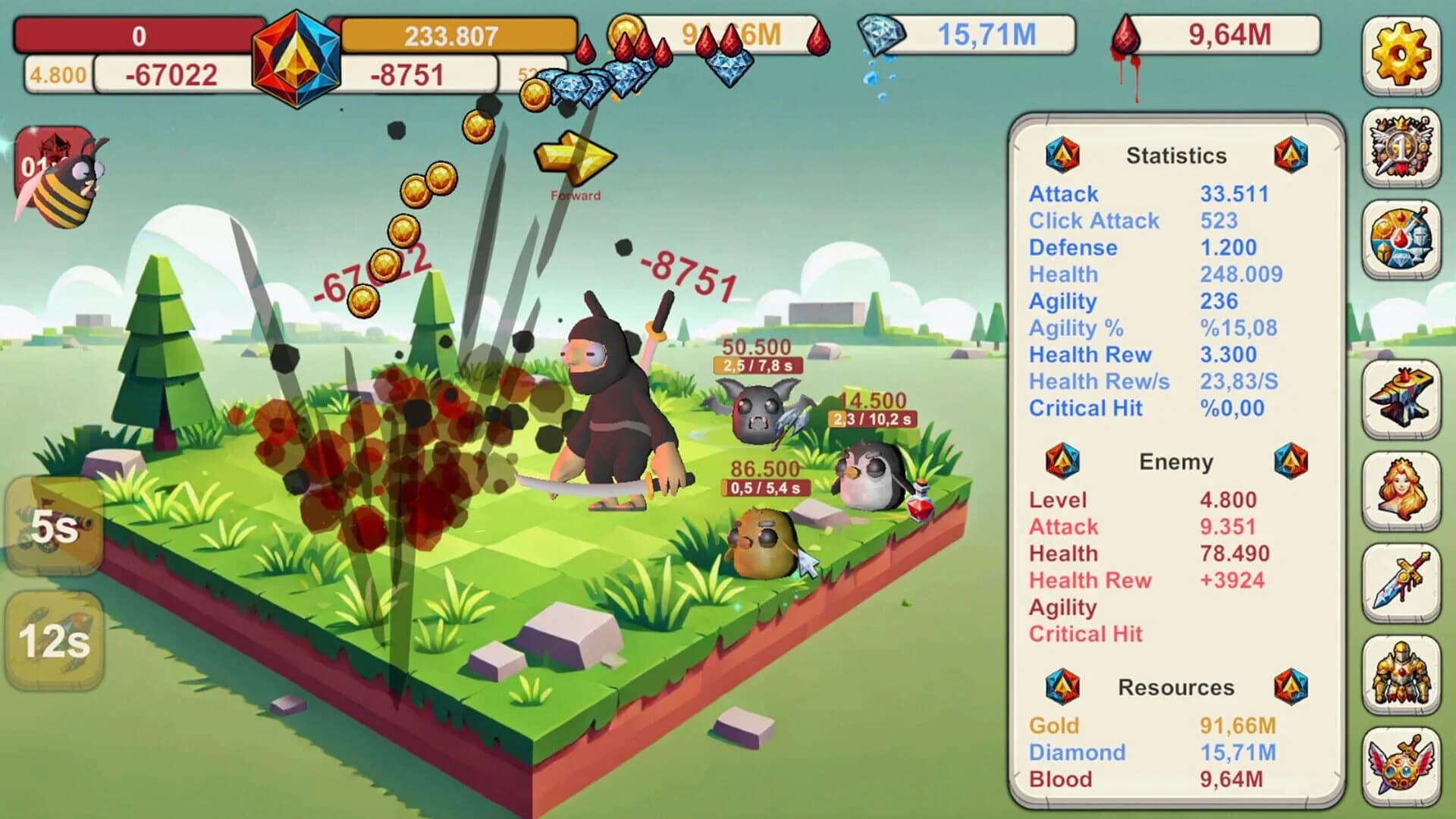 Infinite Idle: Online Clicker RPG screenshot 5