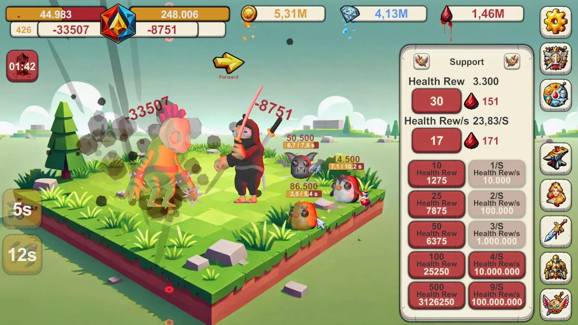 Infinite Idle: Online Clicker RPG screenshot 3