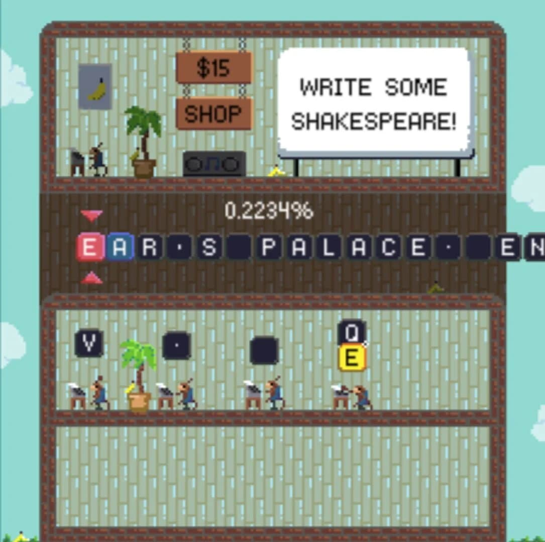 Infinite Monkeys screenshot 1