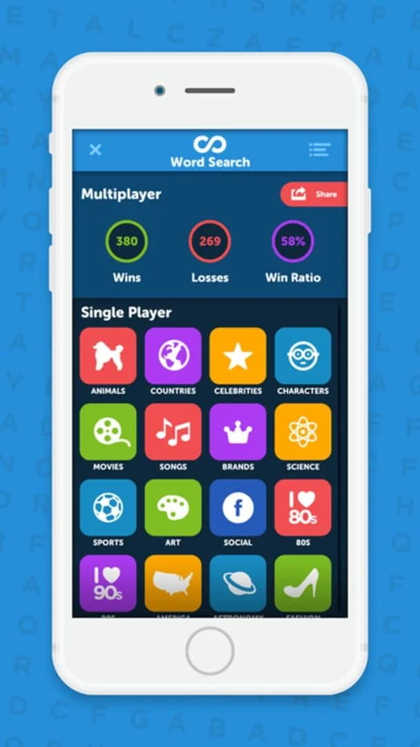 Infinite Word Search Puzzles screenshot 5