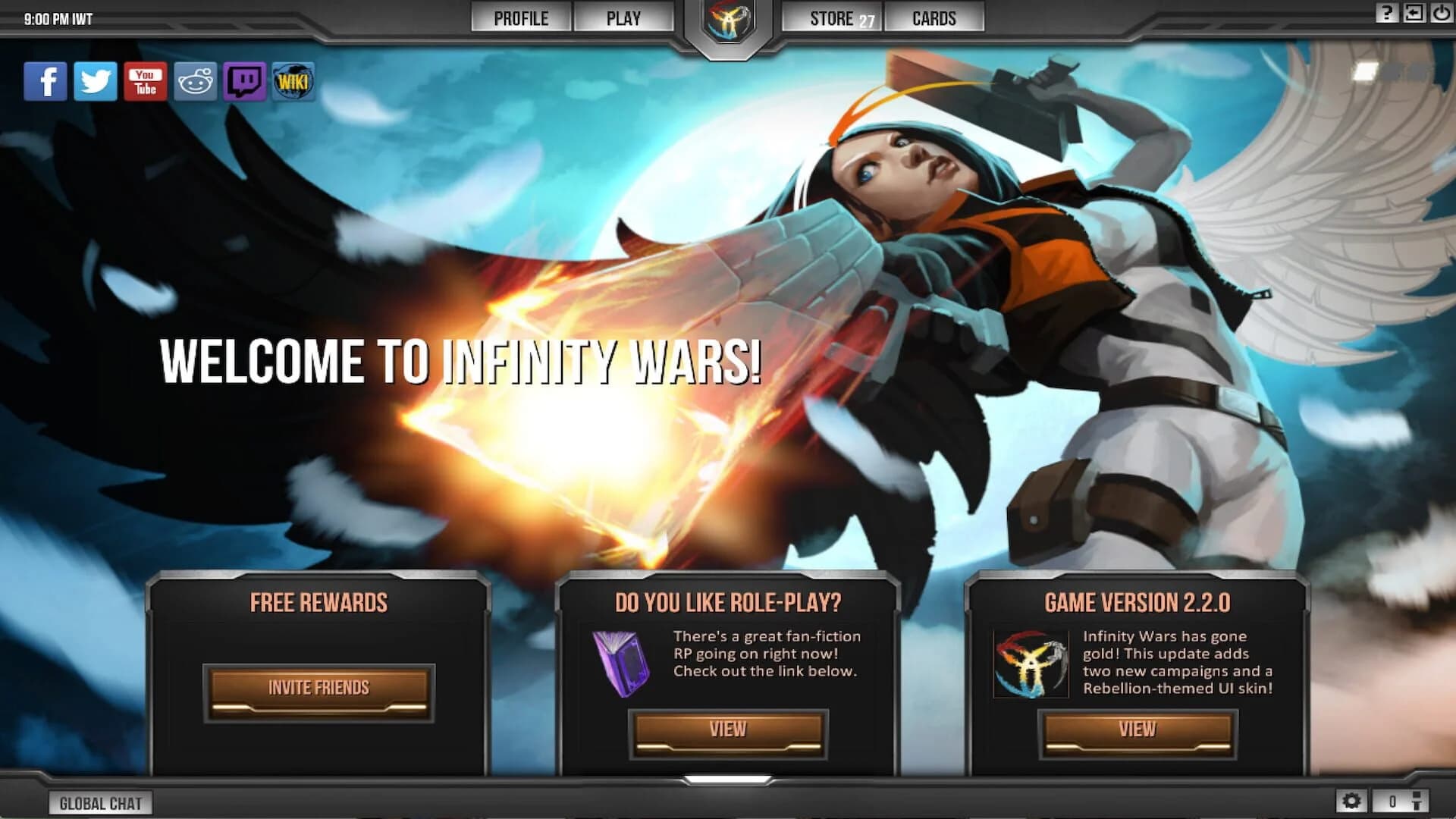 Infinity Wars: Animated Trading Card Game screenshot 3