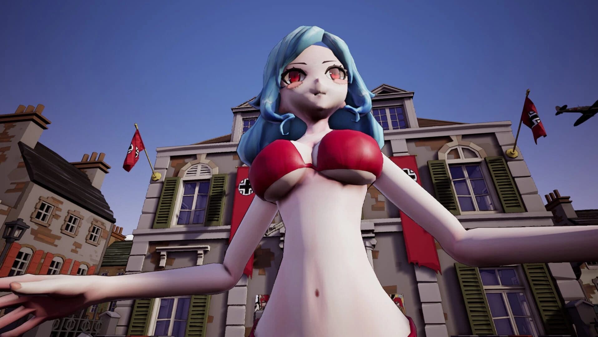 Inglorious Waifu VS Nazi Zombies screenshot 1