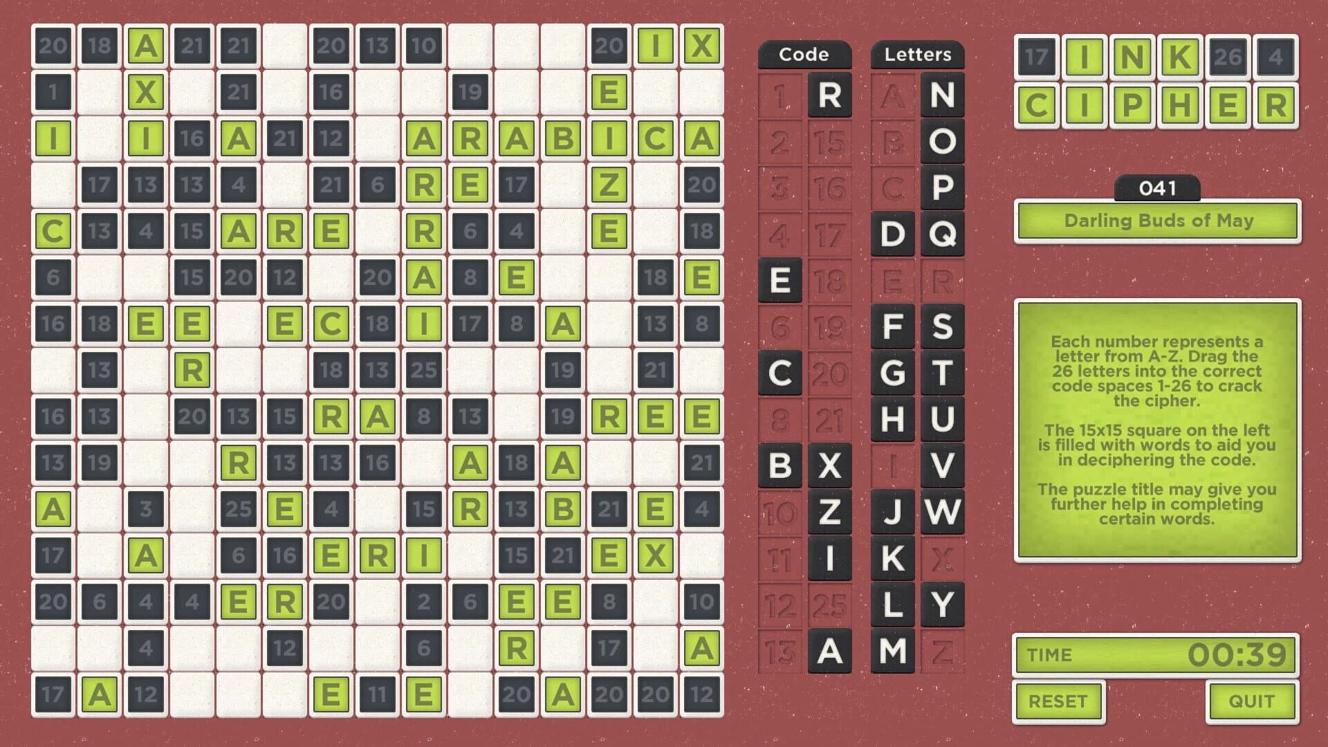 Ink Cipher screenshot 4