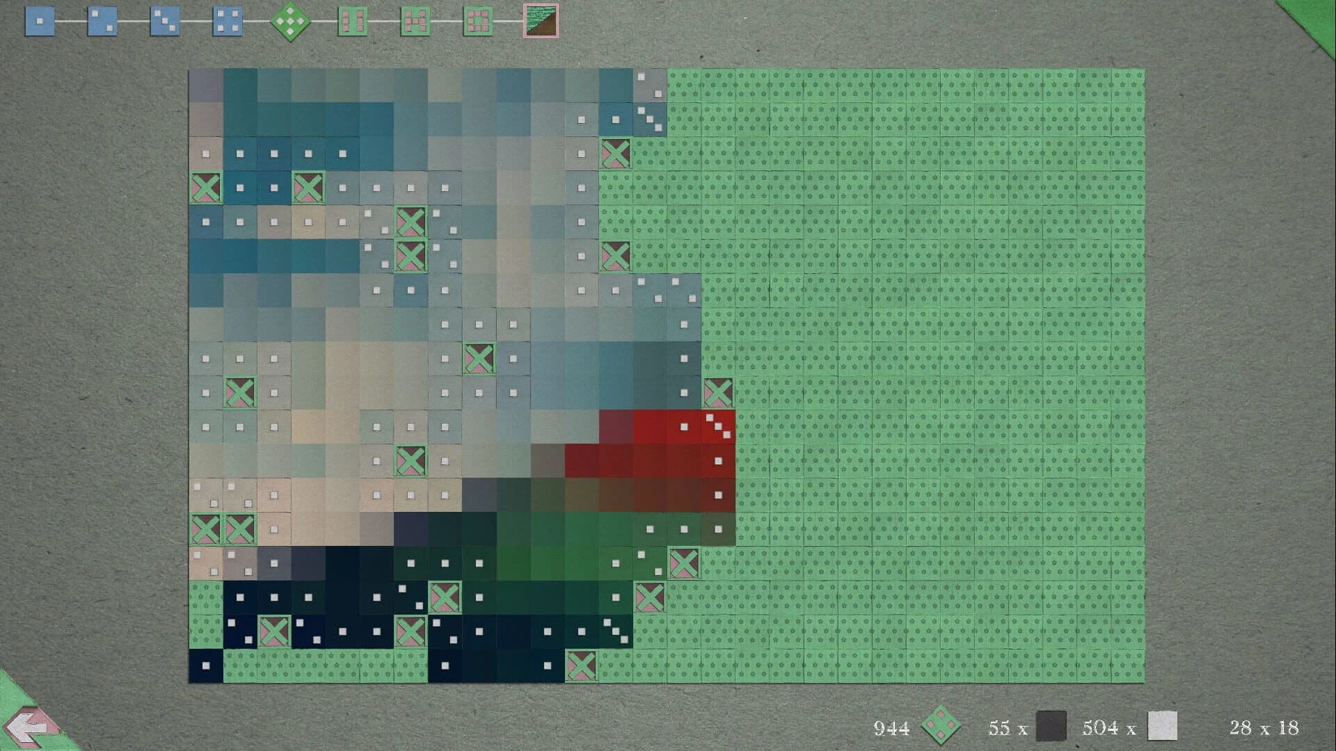 Ink Paper Minesweeper screenshot 1