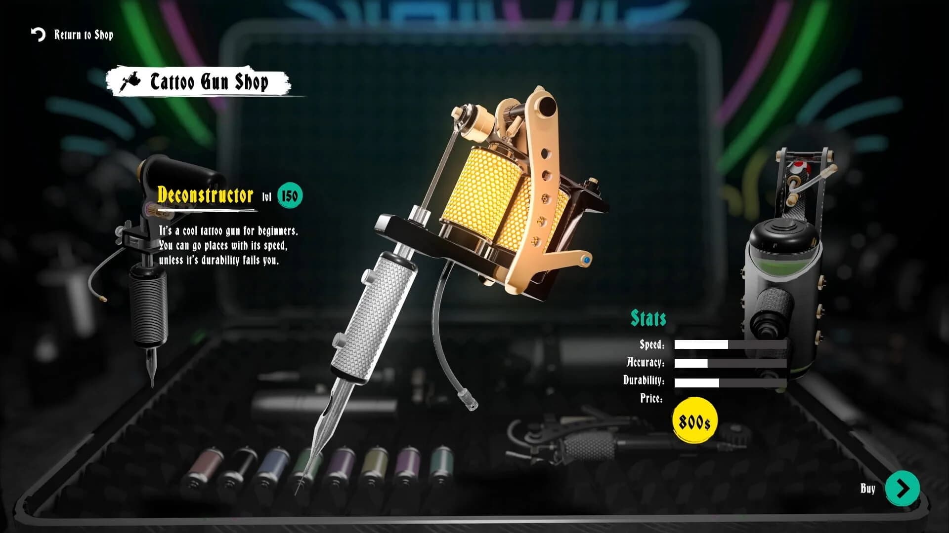 Ink Studio: Tattoo Artist Simulator screenshot 2