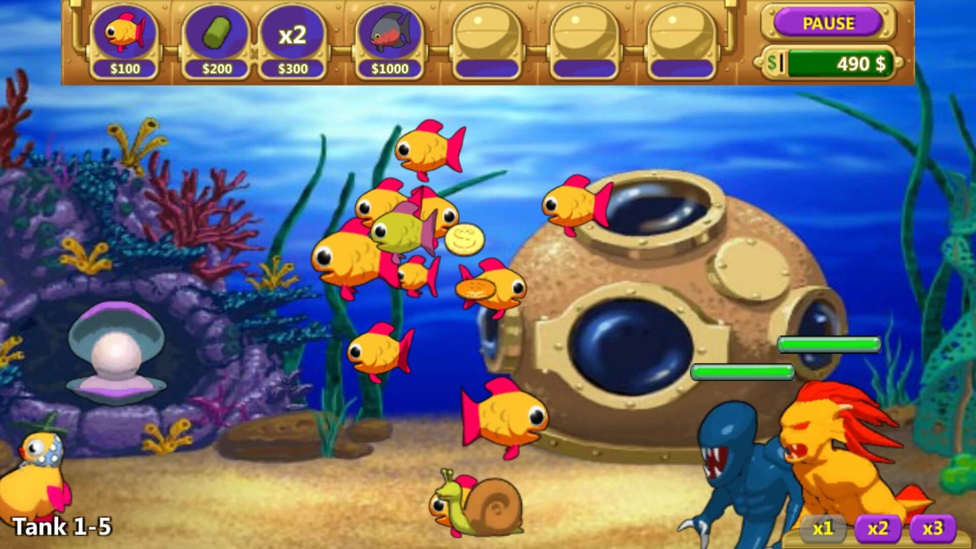 Insane Aquarium Deluxe screenshot 3