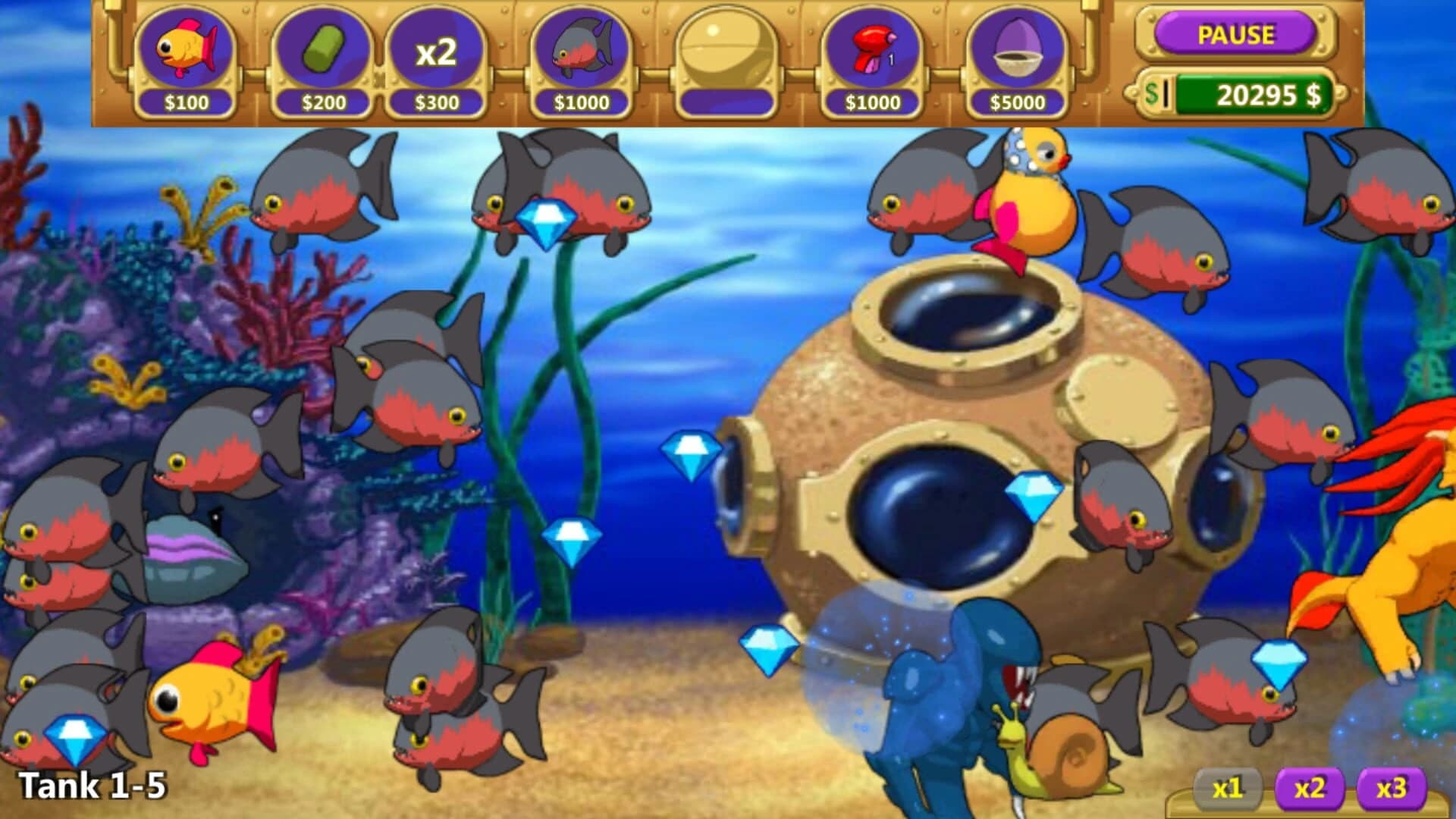 Insane Aquarium Deluxe screenshot 4