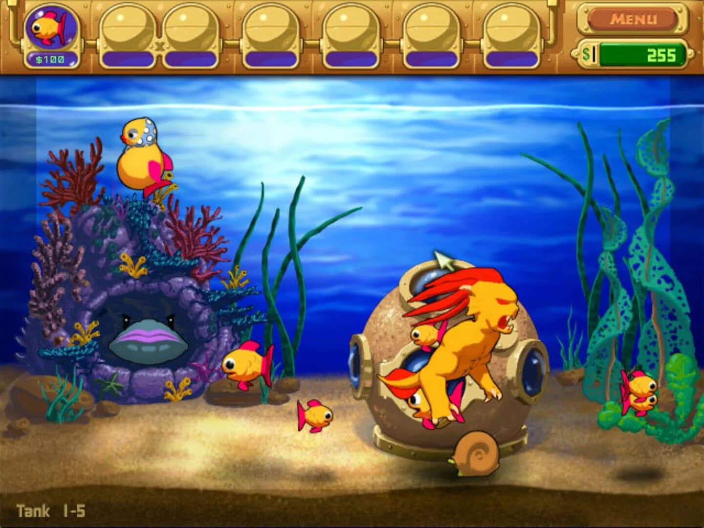 Insaniquarium! Deluxe screenshot 5
