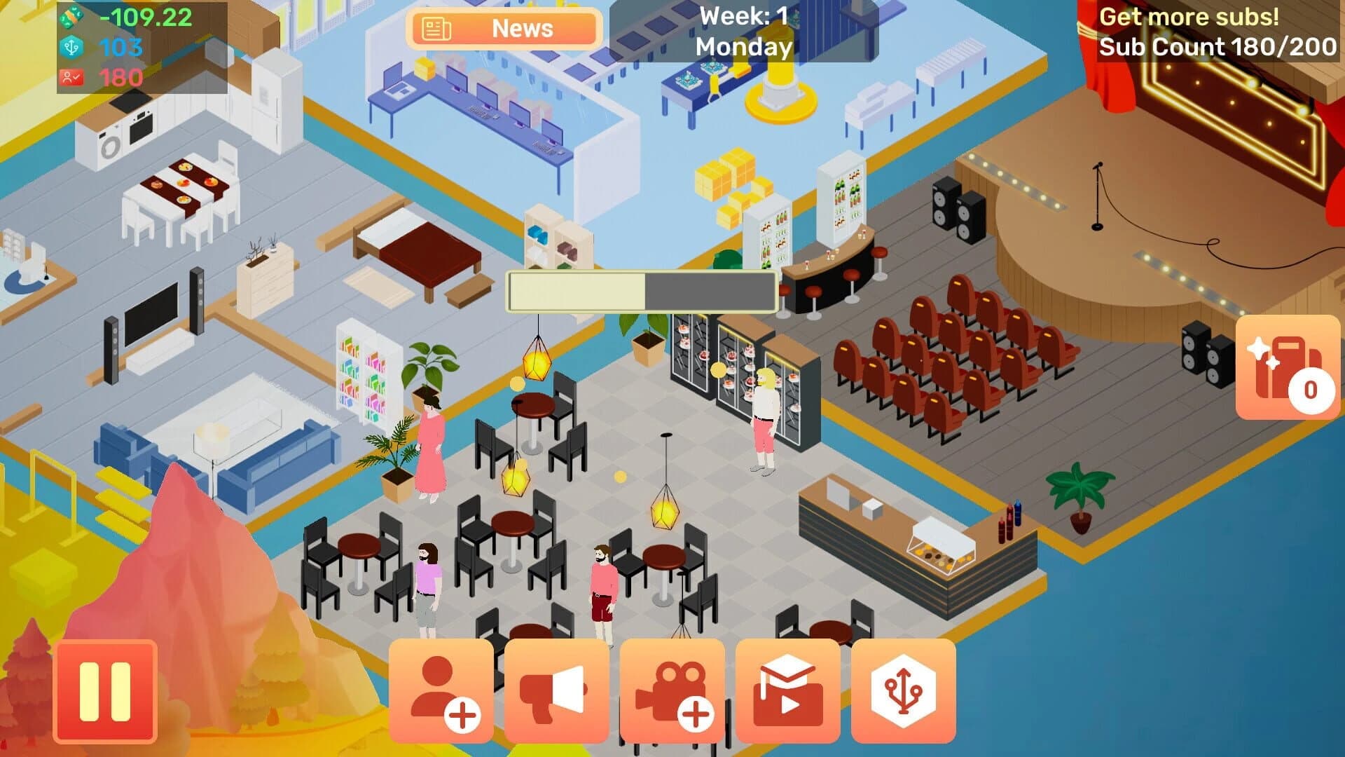 InstaTok Tycoon screenshot 1