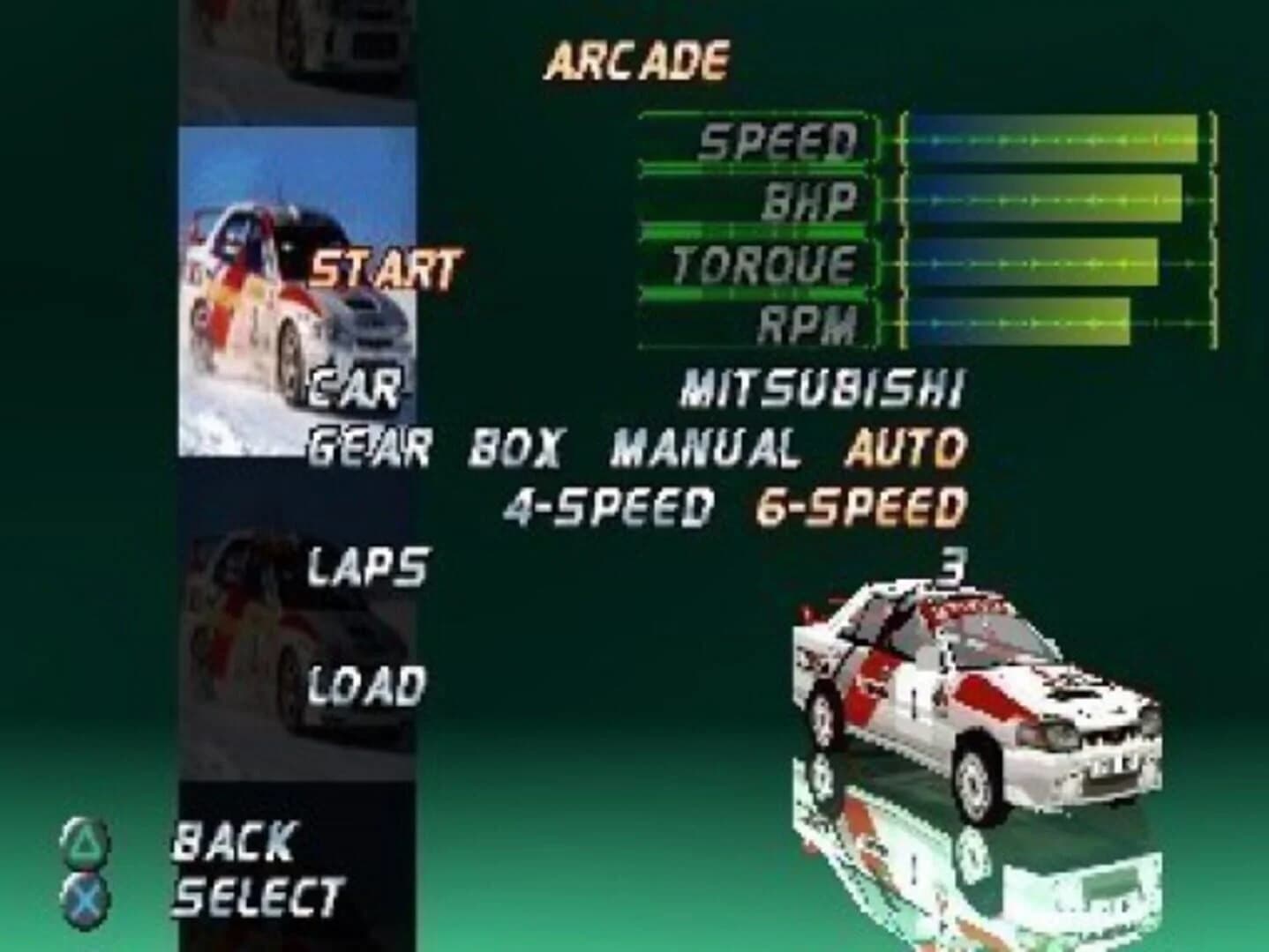 International Rally Championship screenshot 1