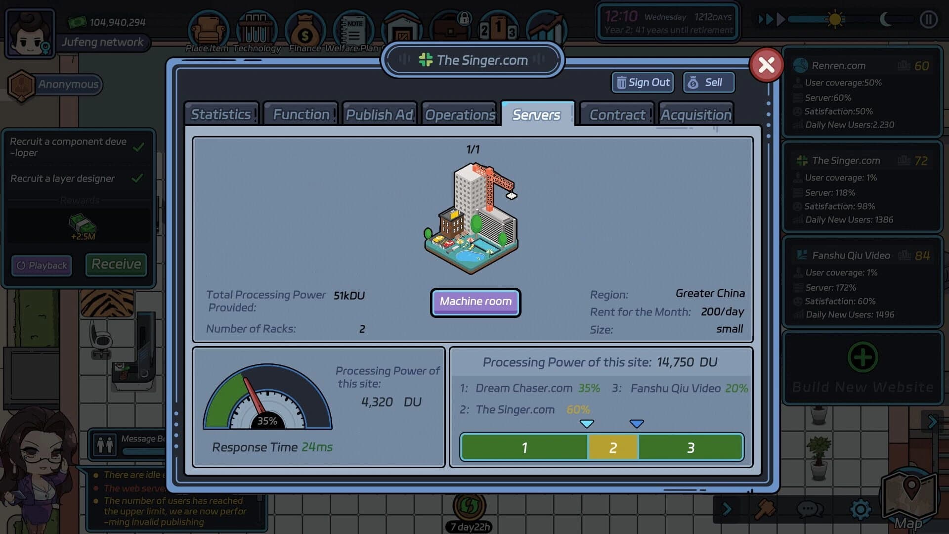 Internet Tycoon screenshot 4