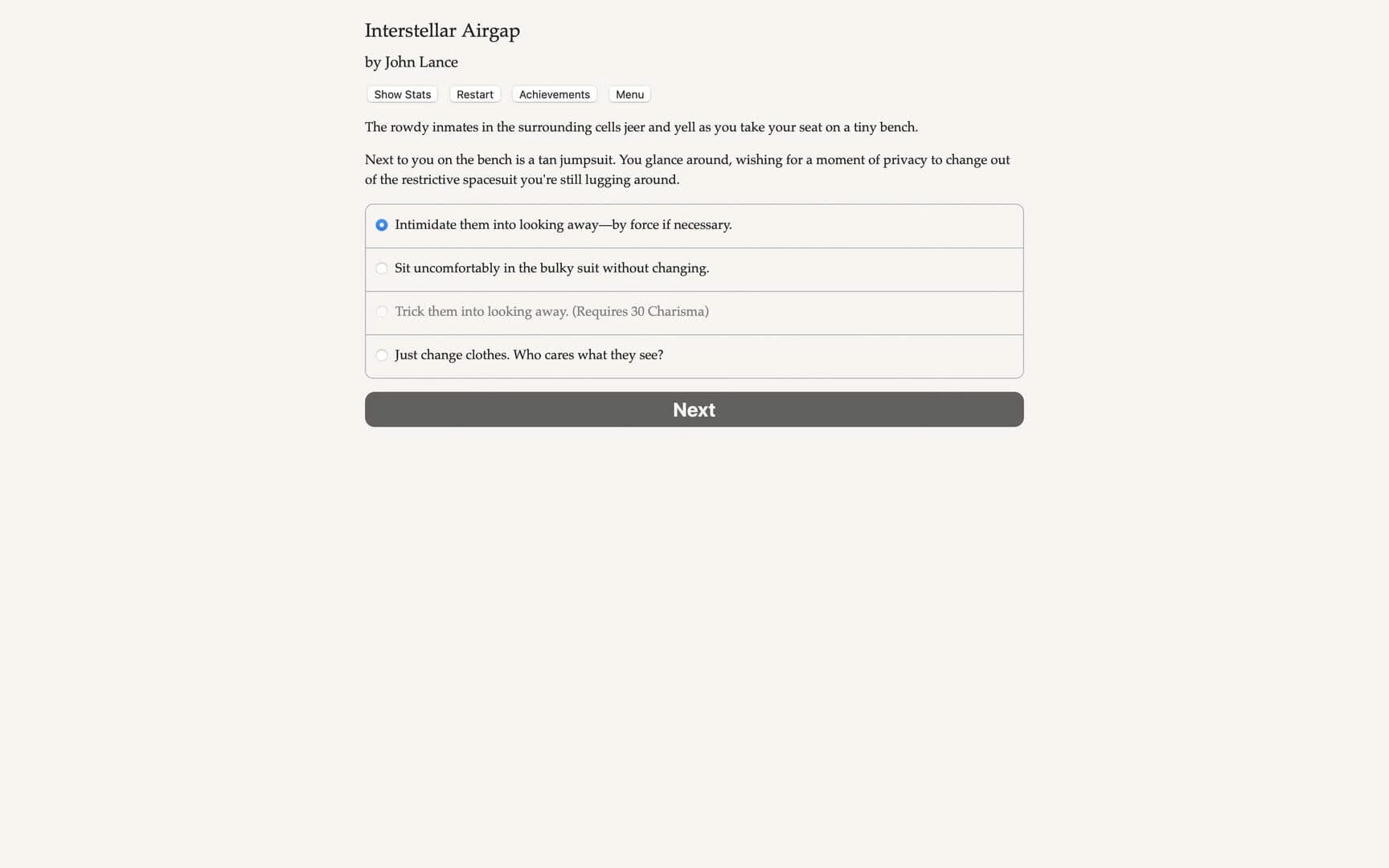 Interstellar Airgap screenshot 1