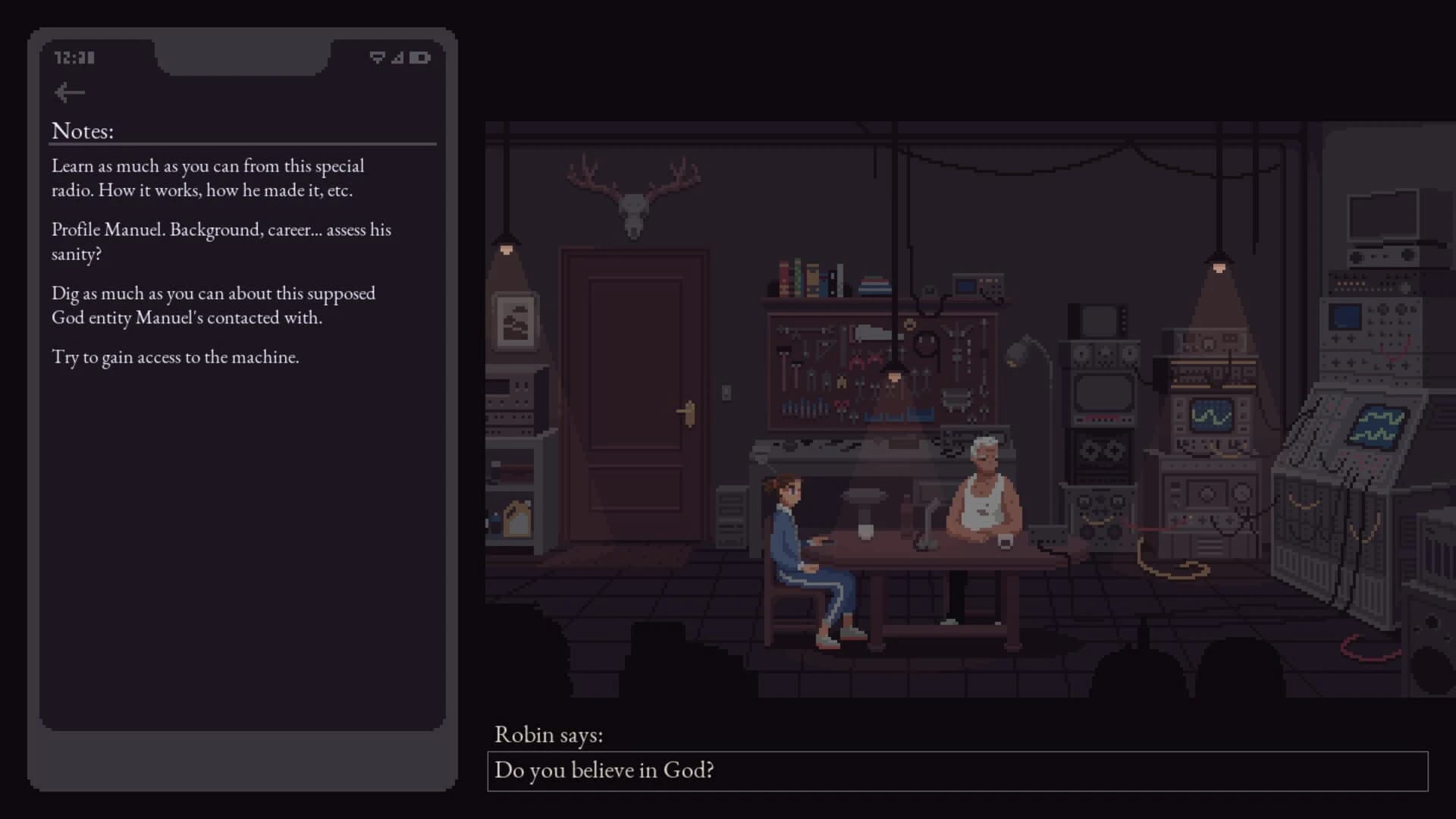 Interview With the Whisperer screenshot 1
