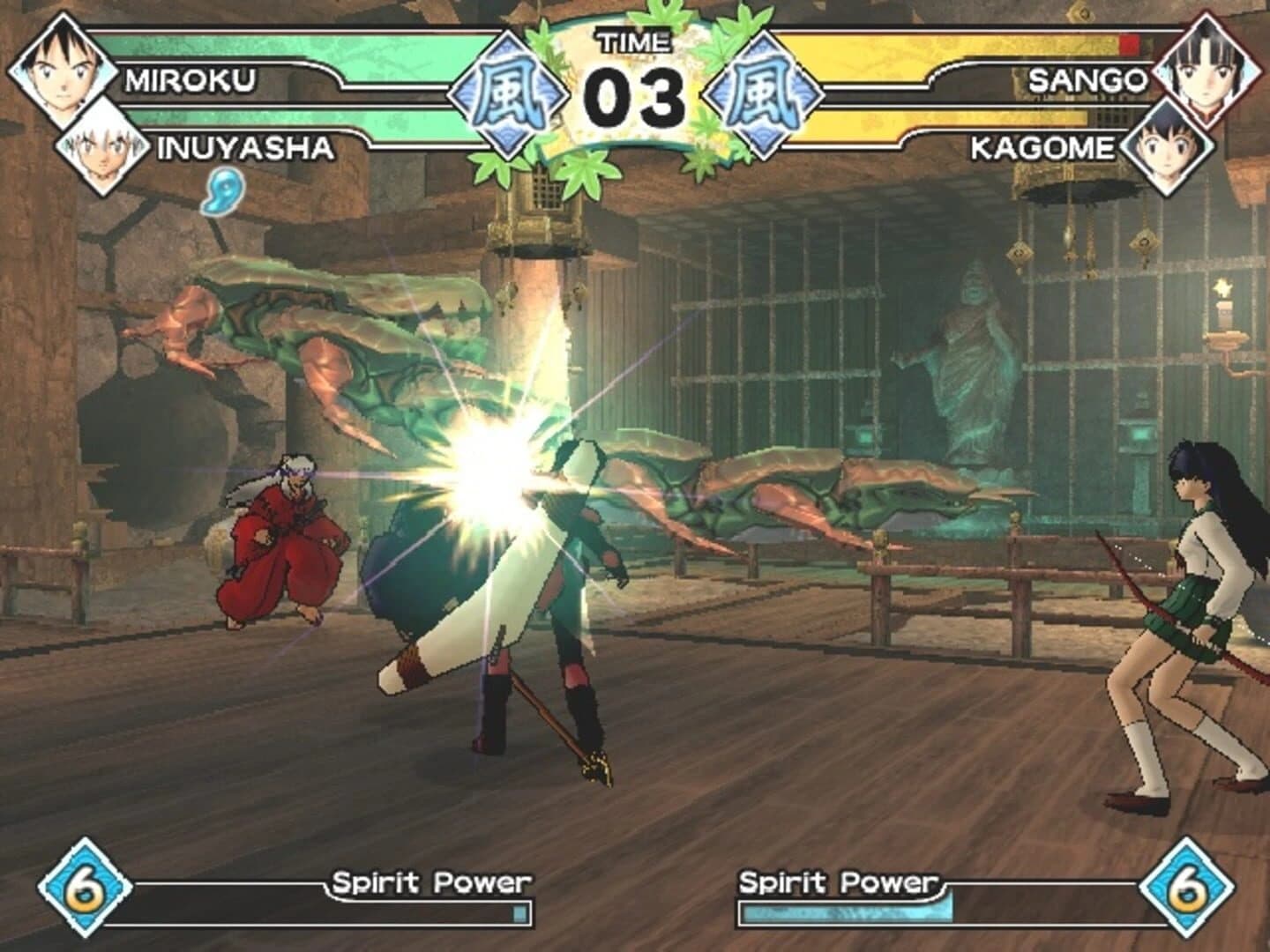 Inuyasha: Feudal Combat screenshot 1